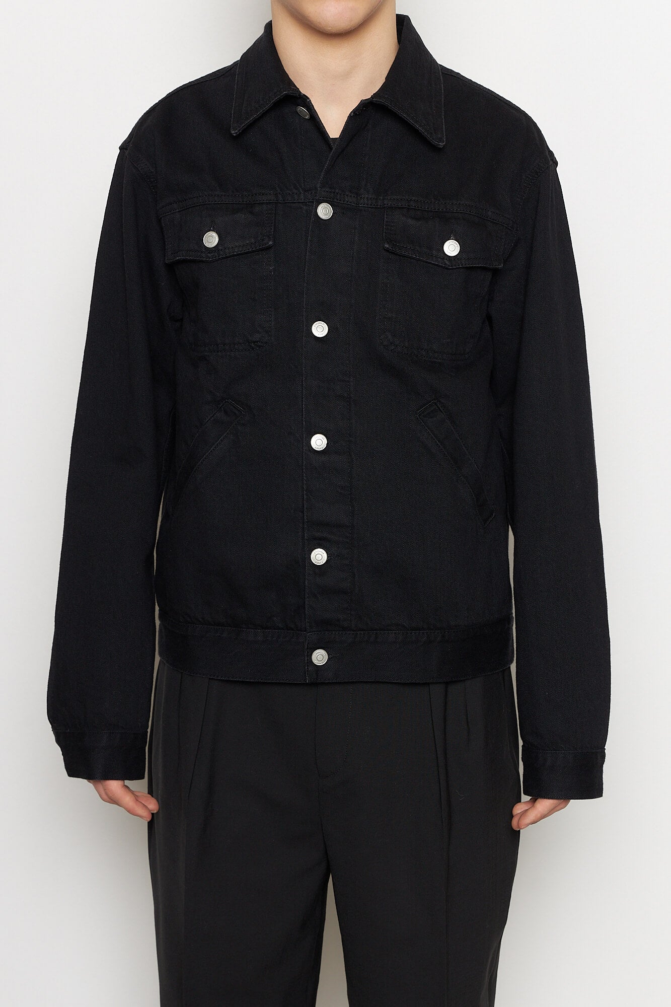 Another Aspect Another Denim Jacket 2.0 Black – wasted hour