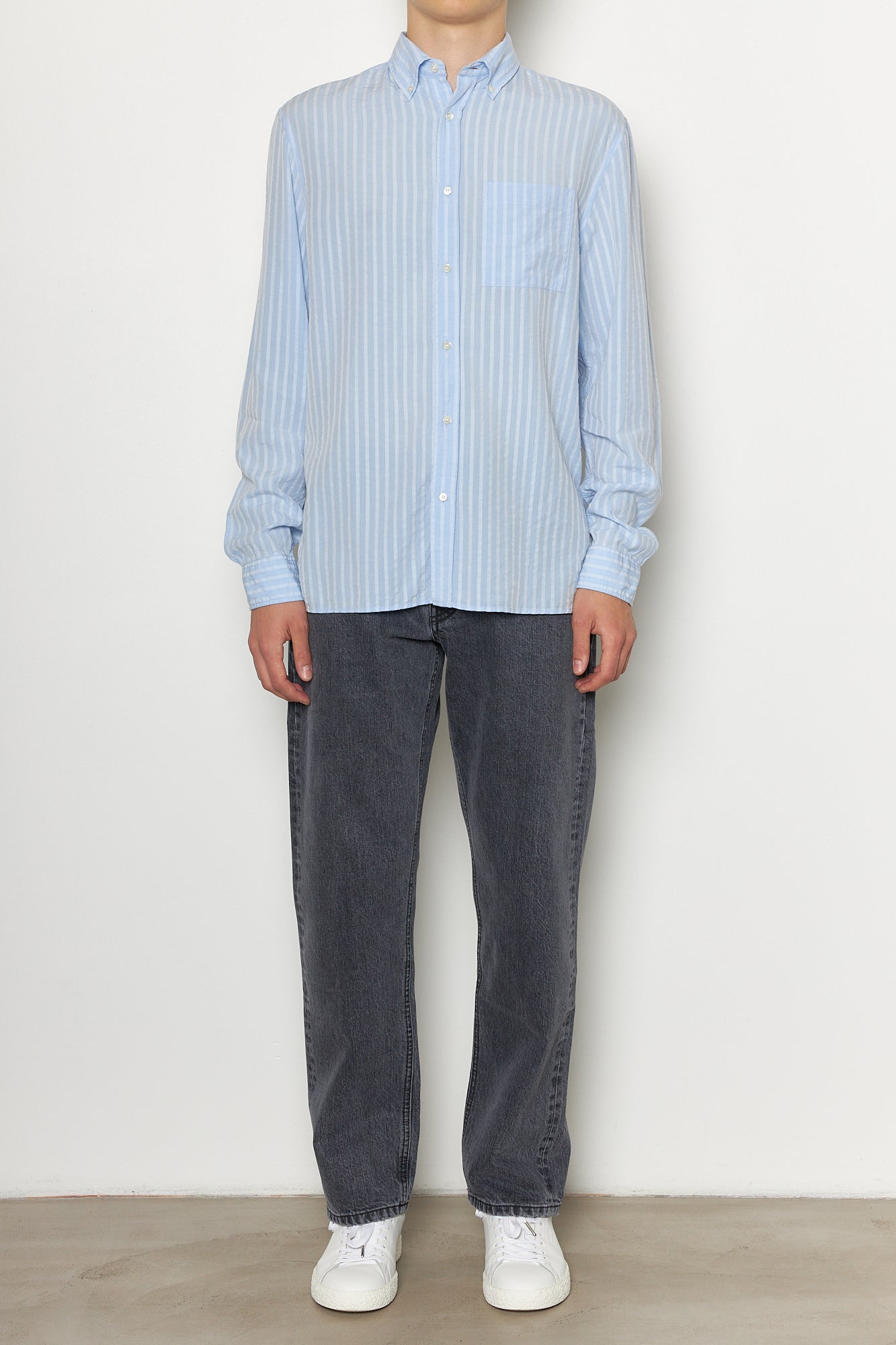 Another Shirt 1.0 Sky Blue Stripe
