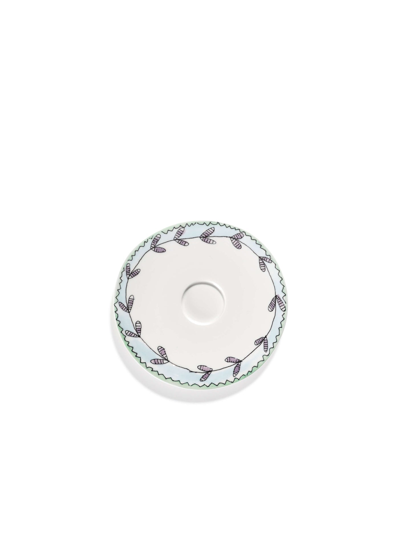 Coffee Cup Low + Saucer Blossom Milk Mf