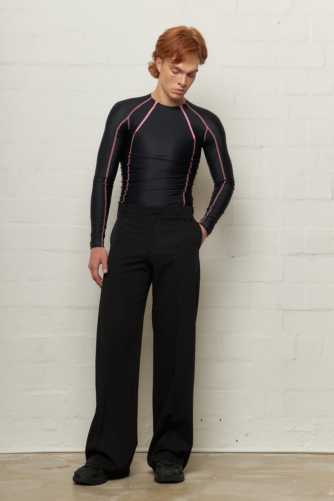 Otto Wide Leg Trousers Black