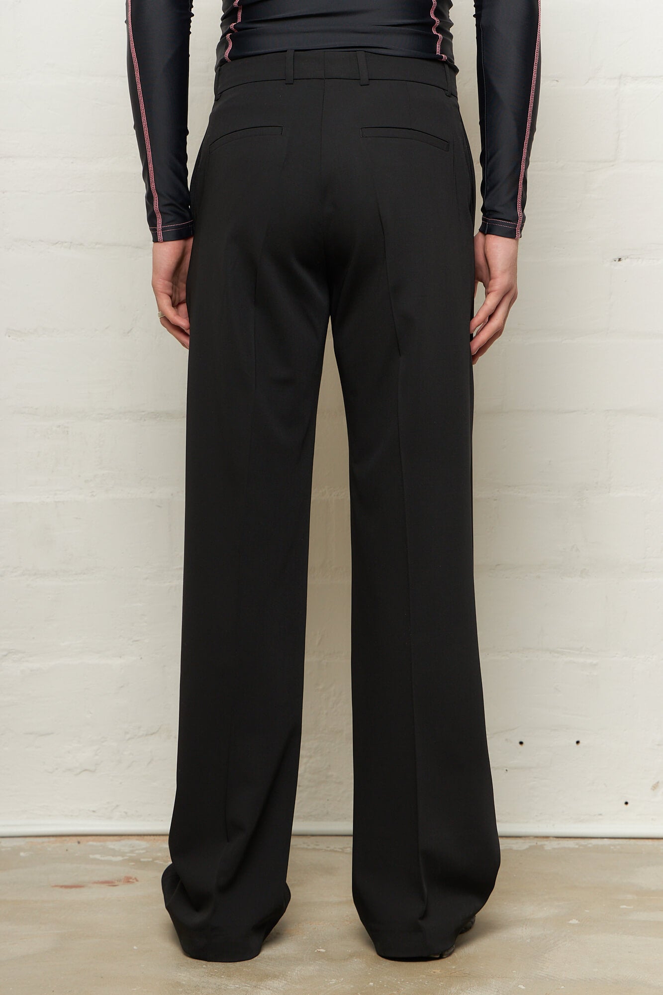 Otto Wide Leg Trousers Black