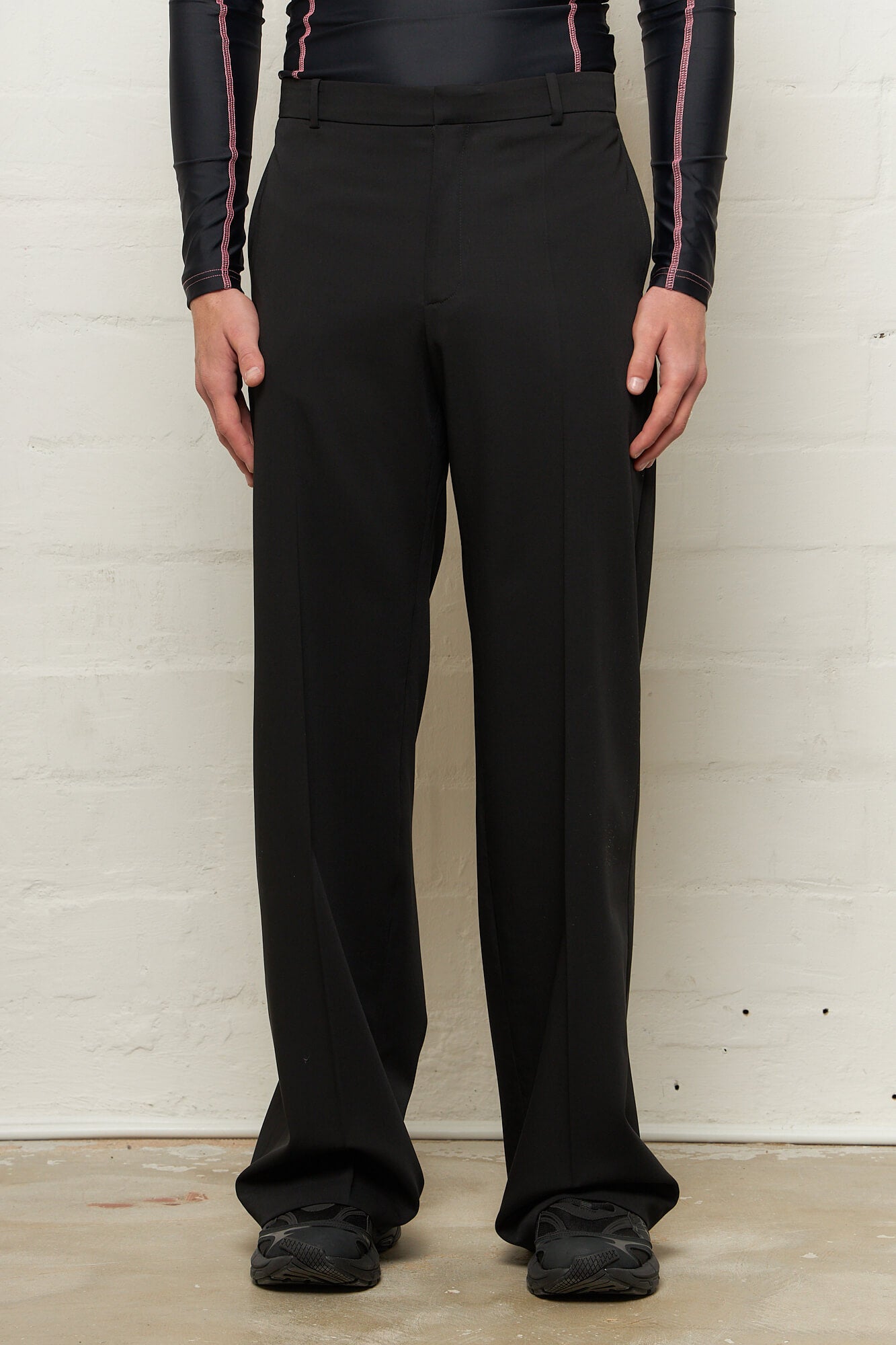 Otto Wide Leg Trousers Black