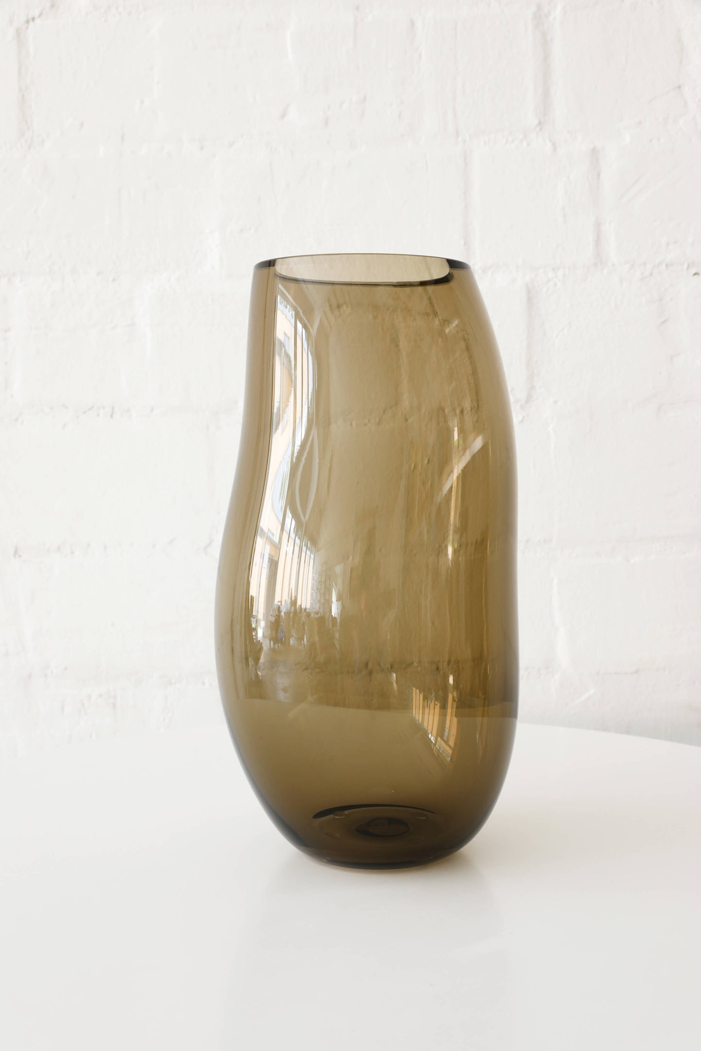 Vase Supernova IV Silver Smoke M