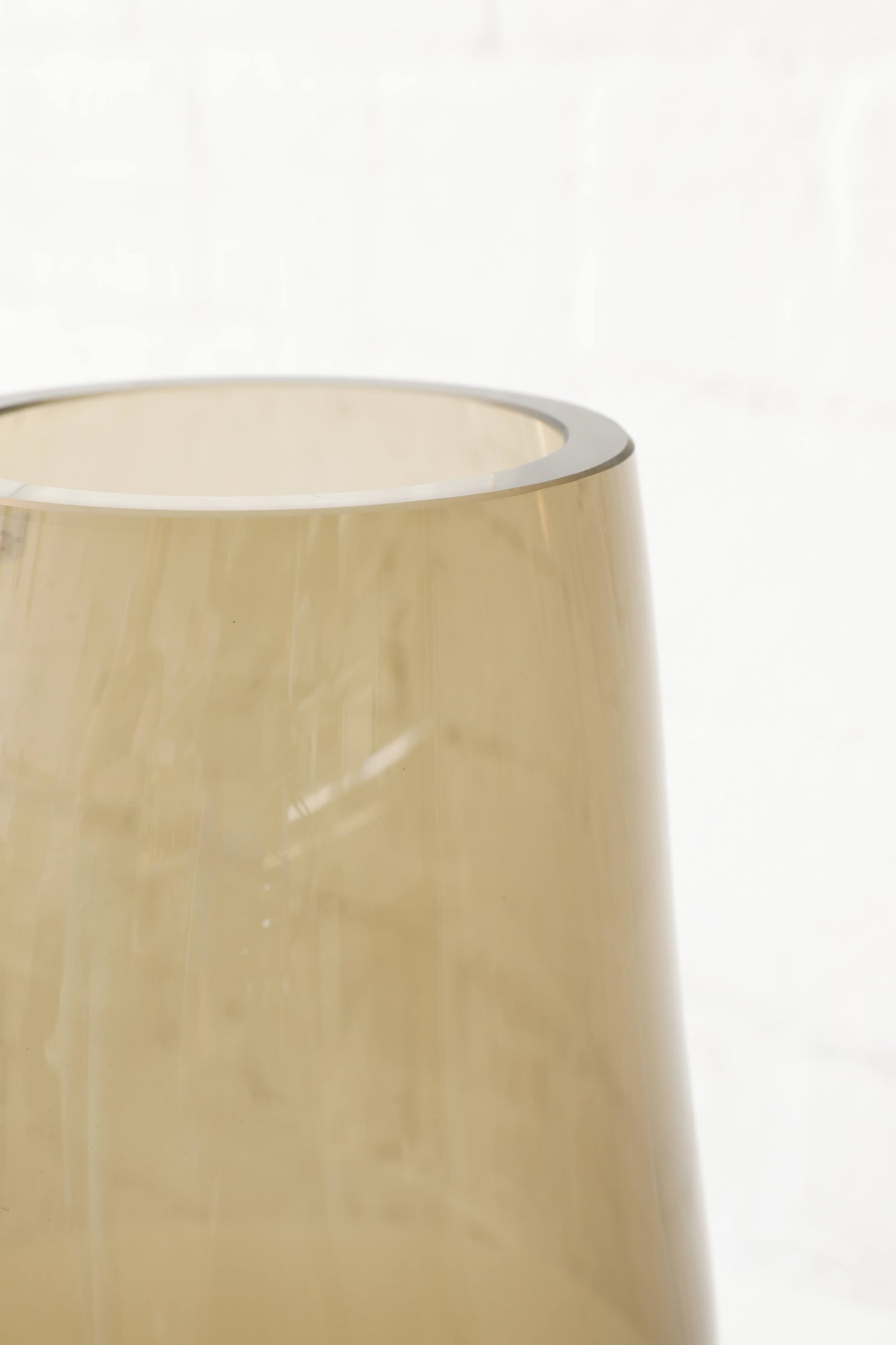 Vase Supernova IV Silver Smoke M