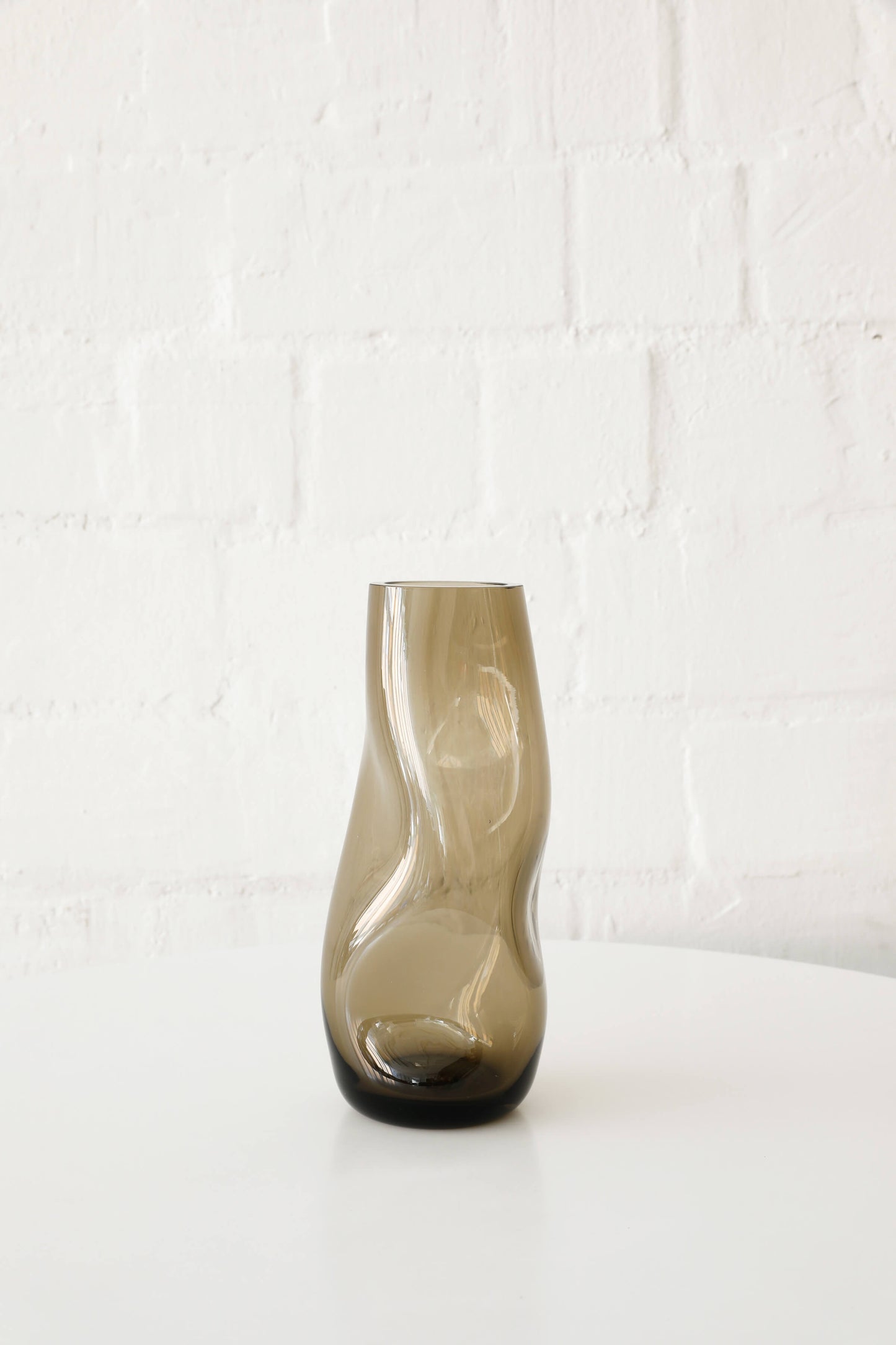 Vase Supernova Mini S Silver Smoke