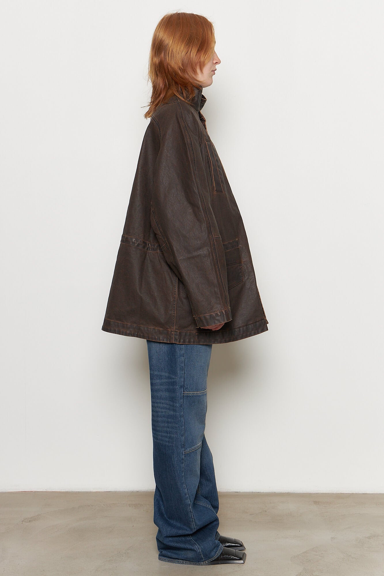 Vegas Brown Washed Jacket