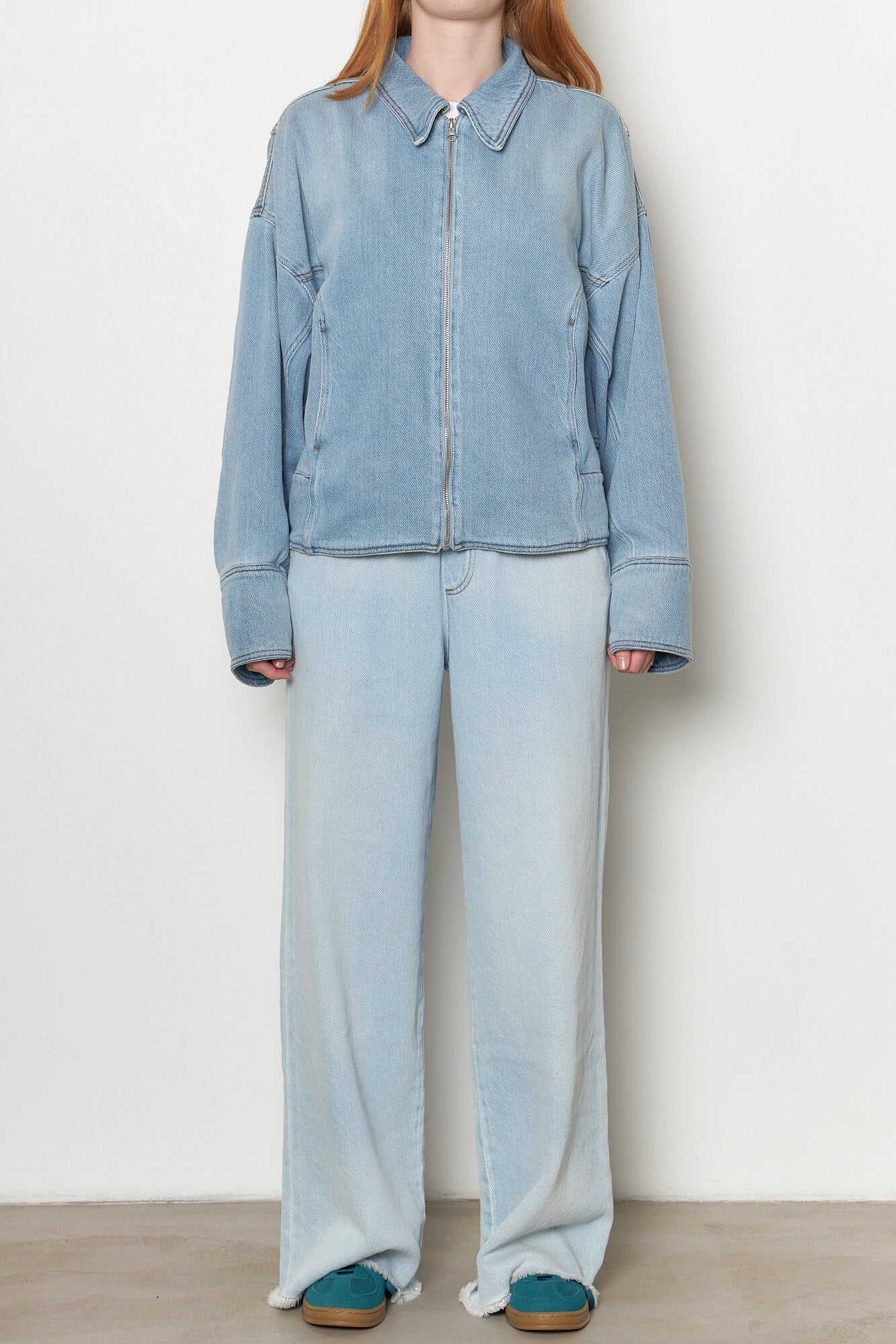 Macfly Boxy Jacket Light Blue