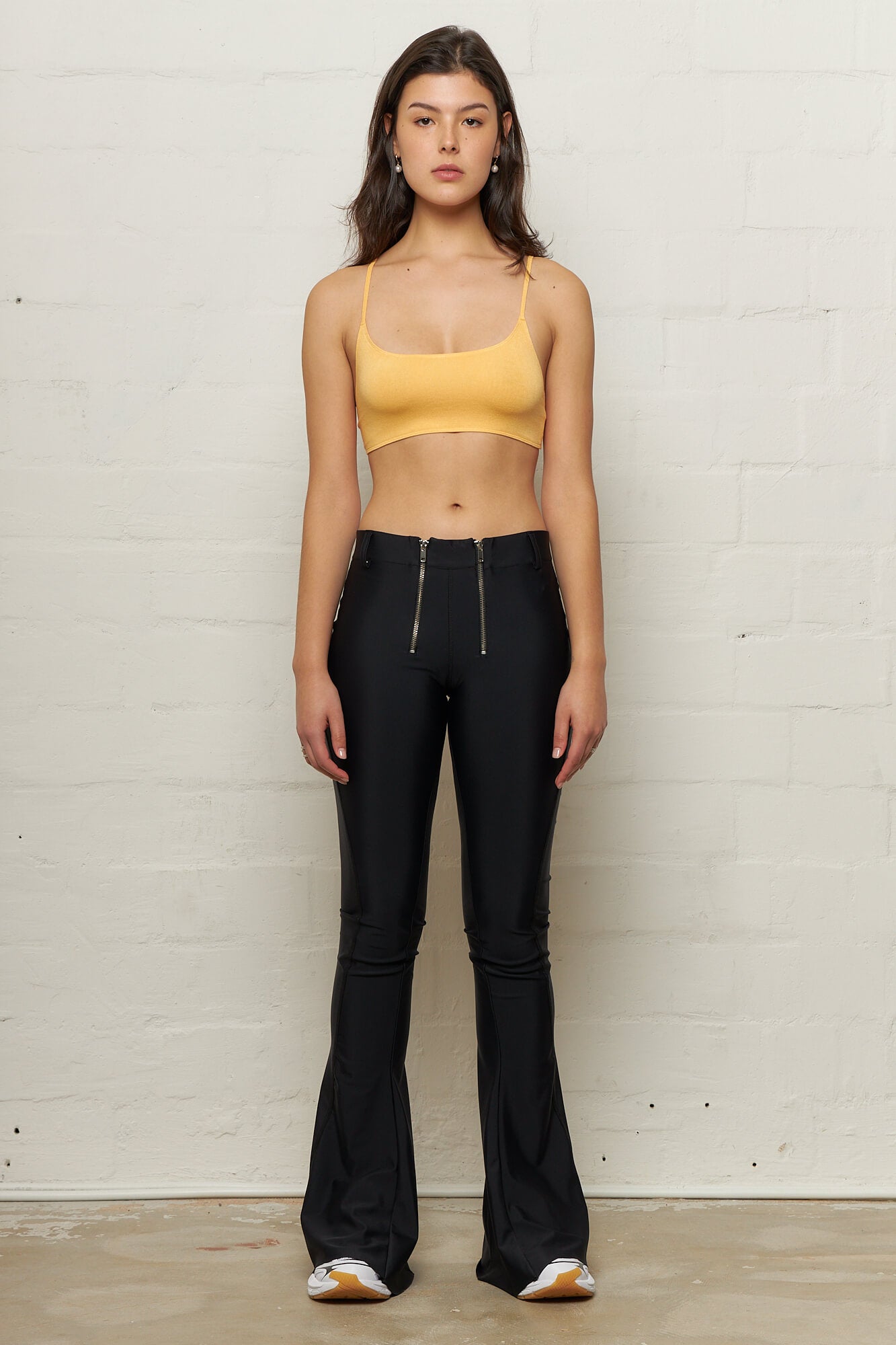 Hijam Leggings Double Zips Black