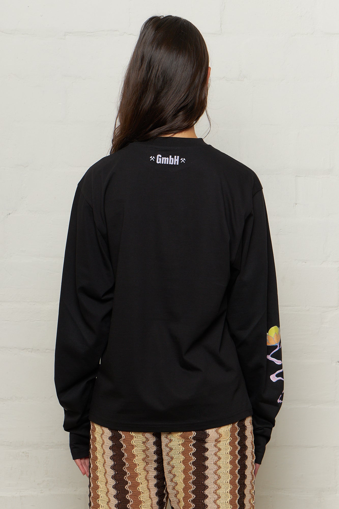 Zarqua Longsleeve T-Shirt Black