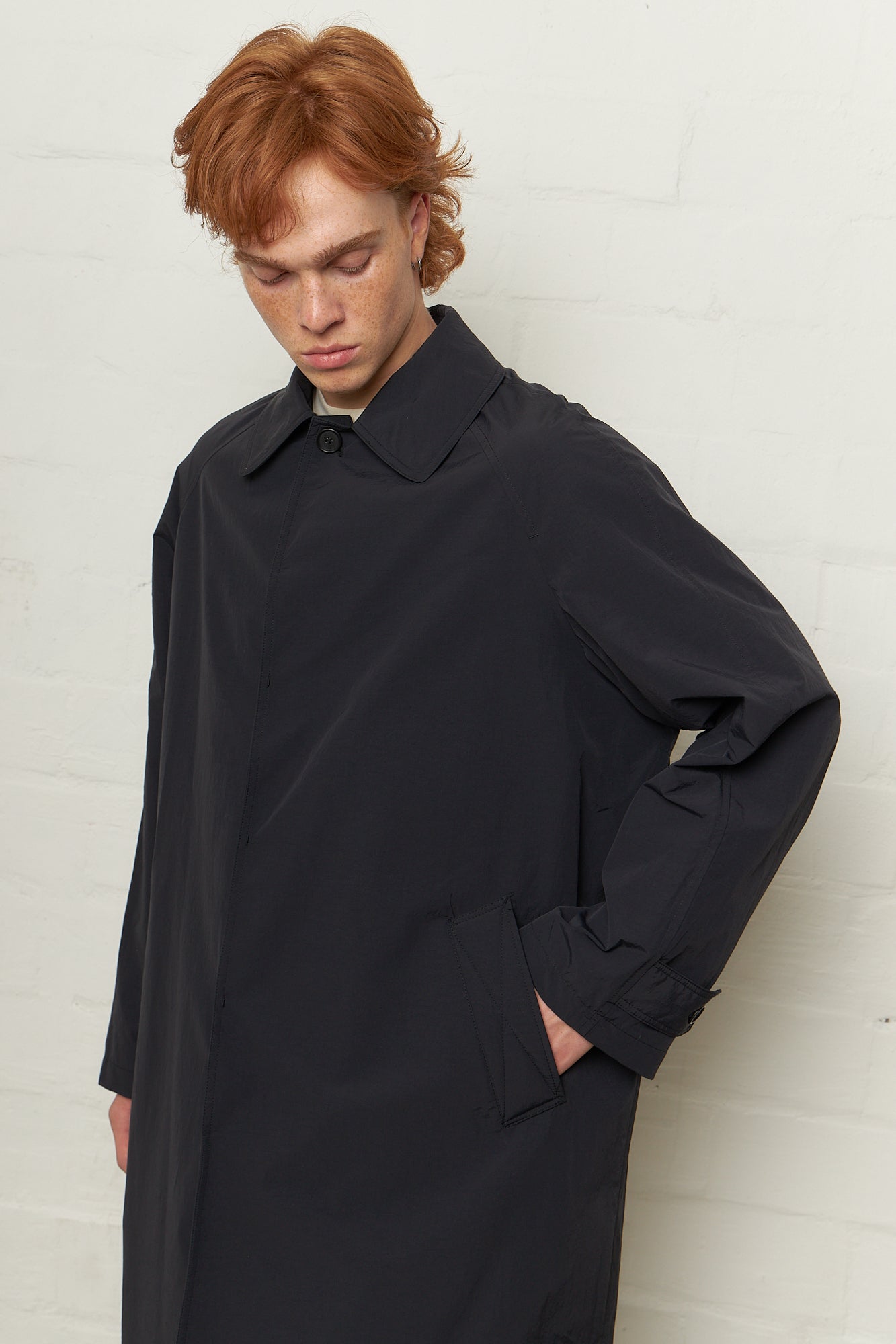 Installation Coat Recycled Black