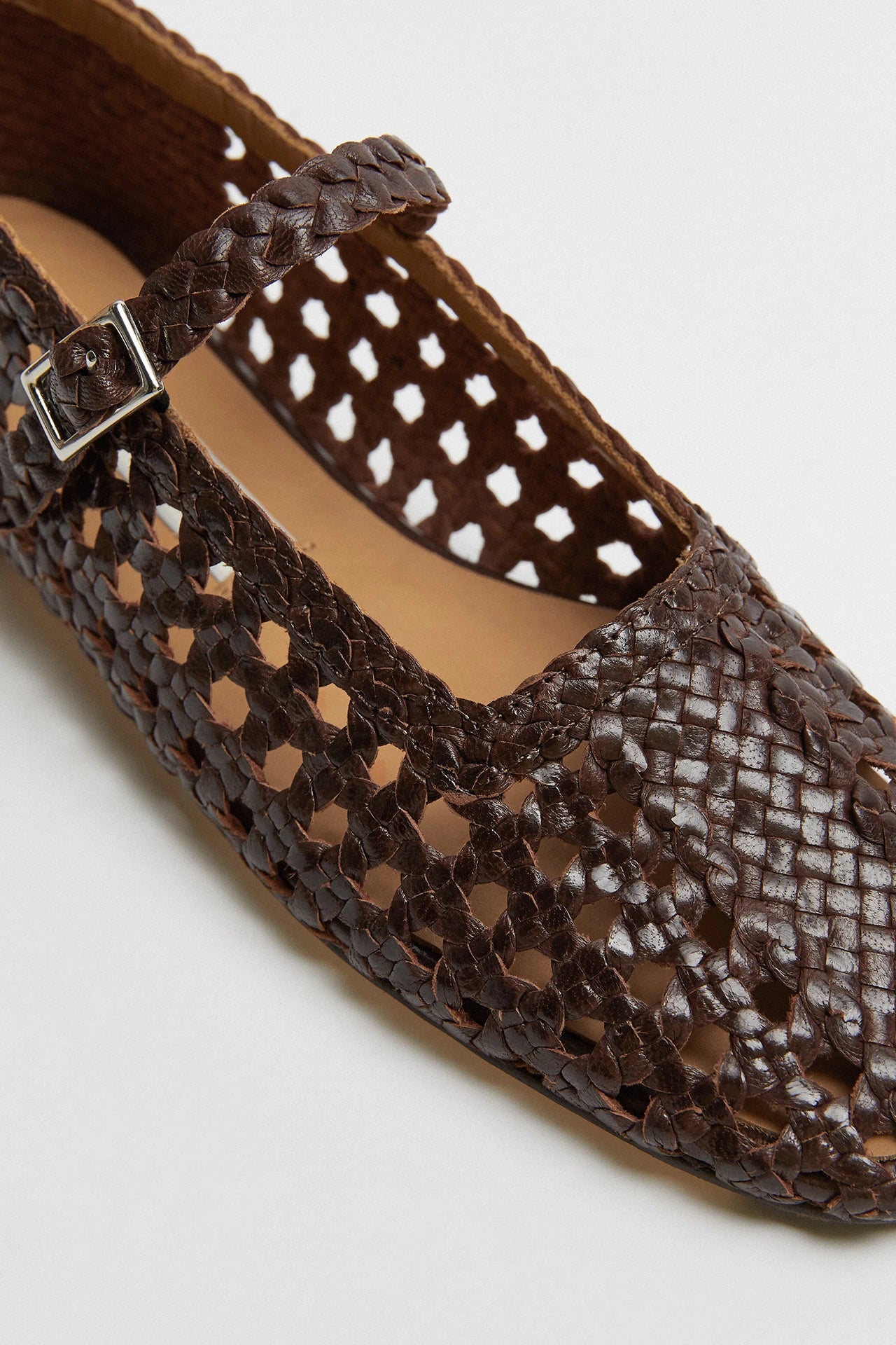 Yeida Chocolate Brown Ballerina