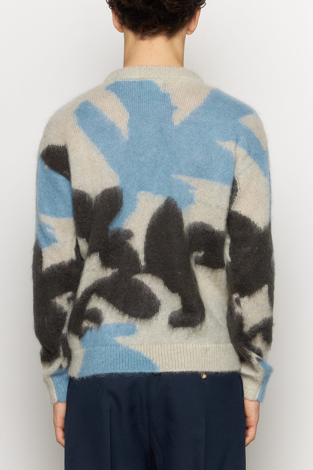 Knit Intarsia Roundneck