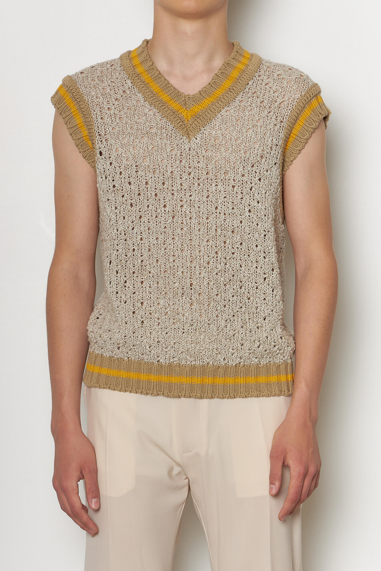 Knit V-Neck Vest