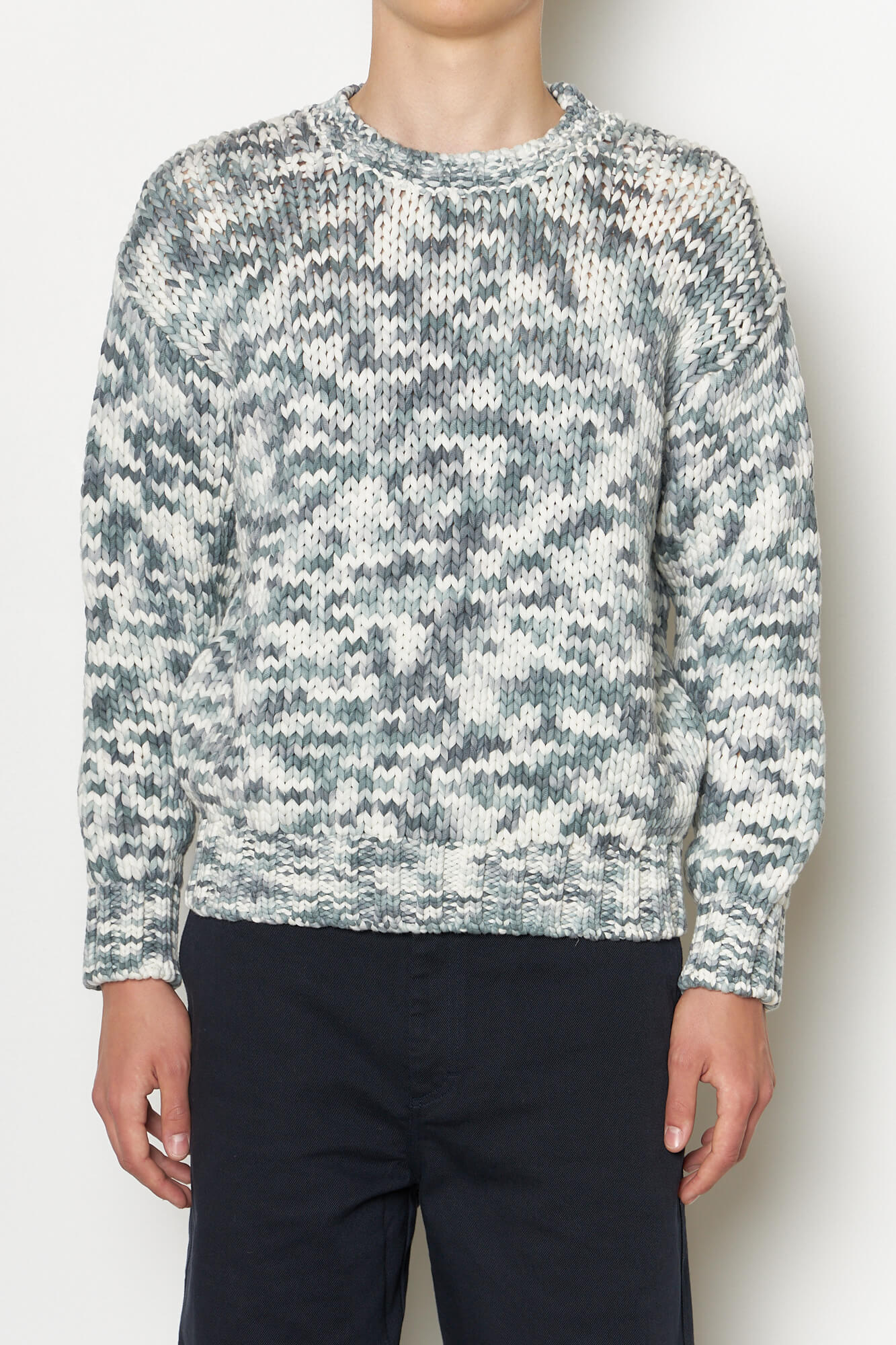Multicolour Cotton Roundneck