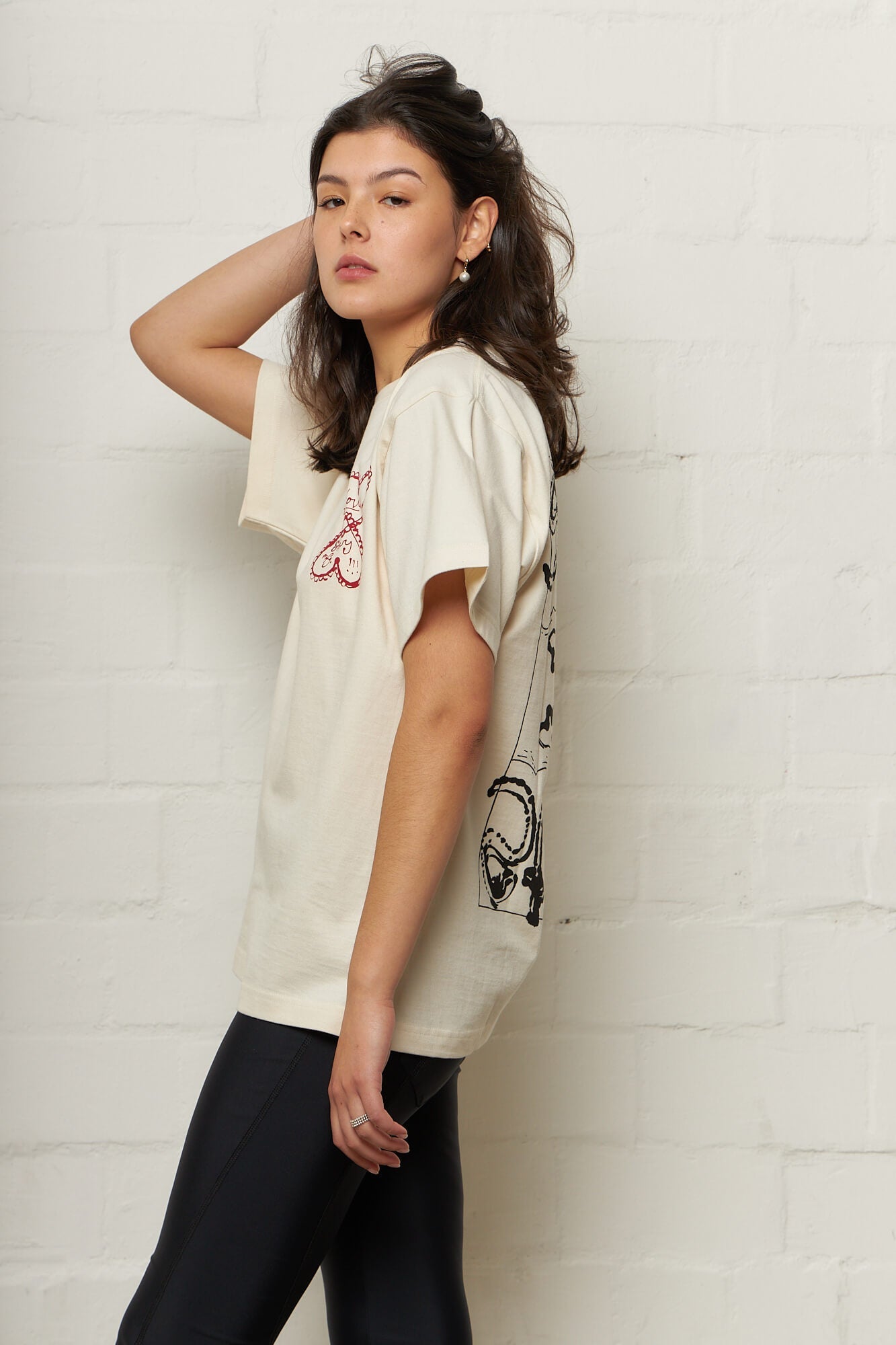 Grateful Tee Ecru Love Story