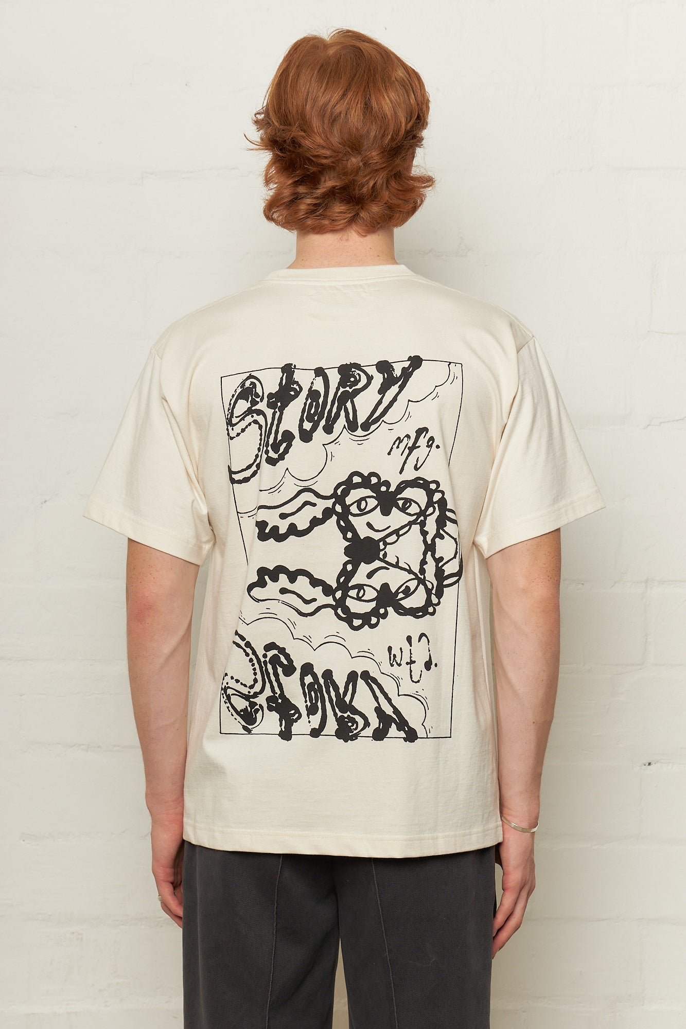 Grateful Tee Ecru Love Story