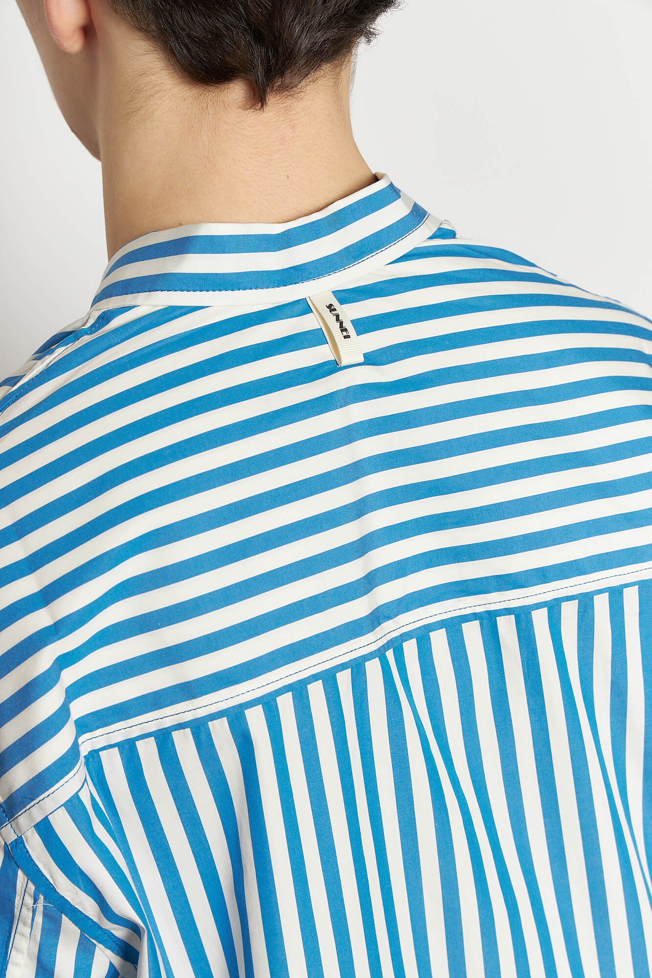 Overshirt Bluette / Off White Stripes