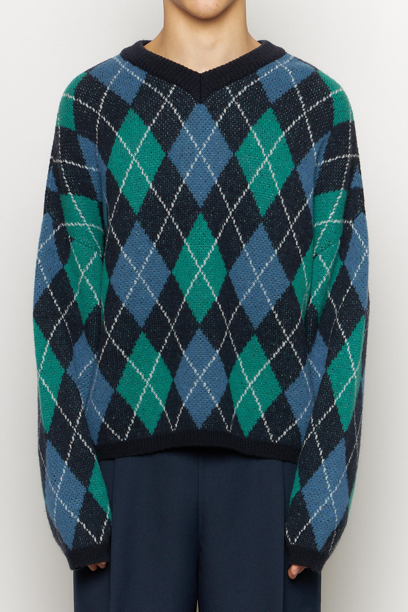Gyle Knitted V-Neck Sweater