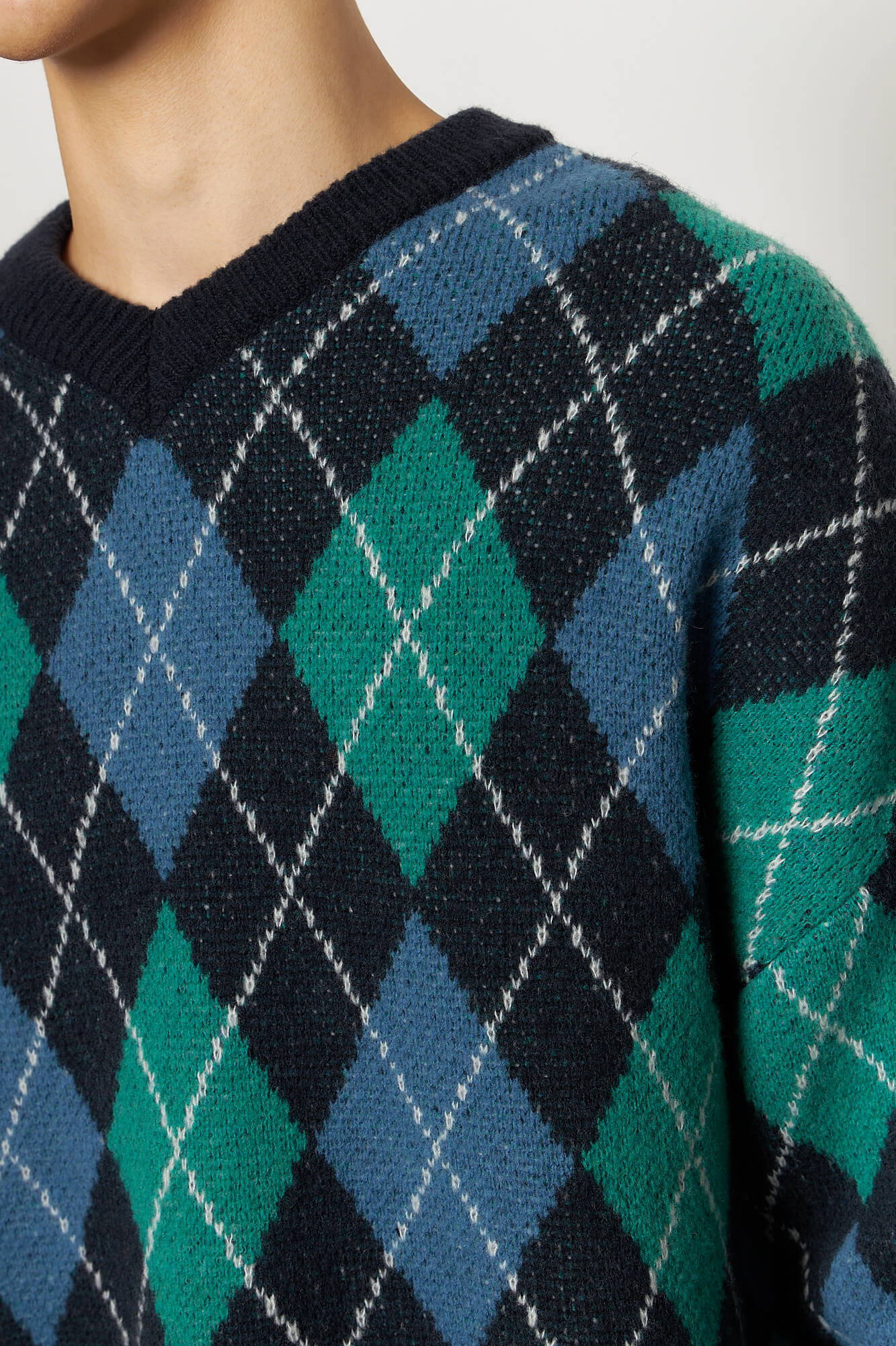 Gyle Knitted V-Neck Sweater