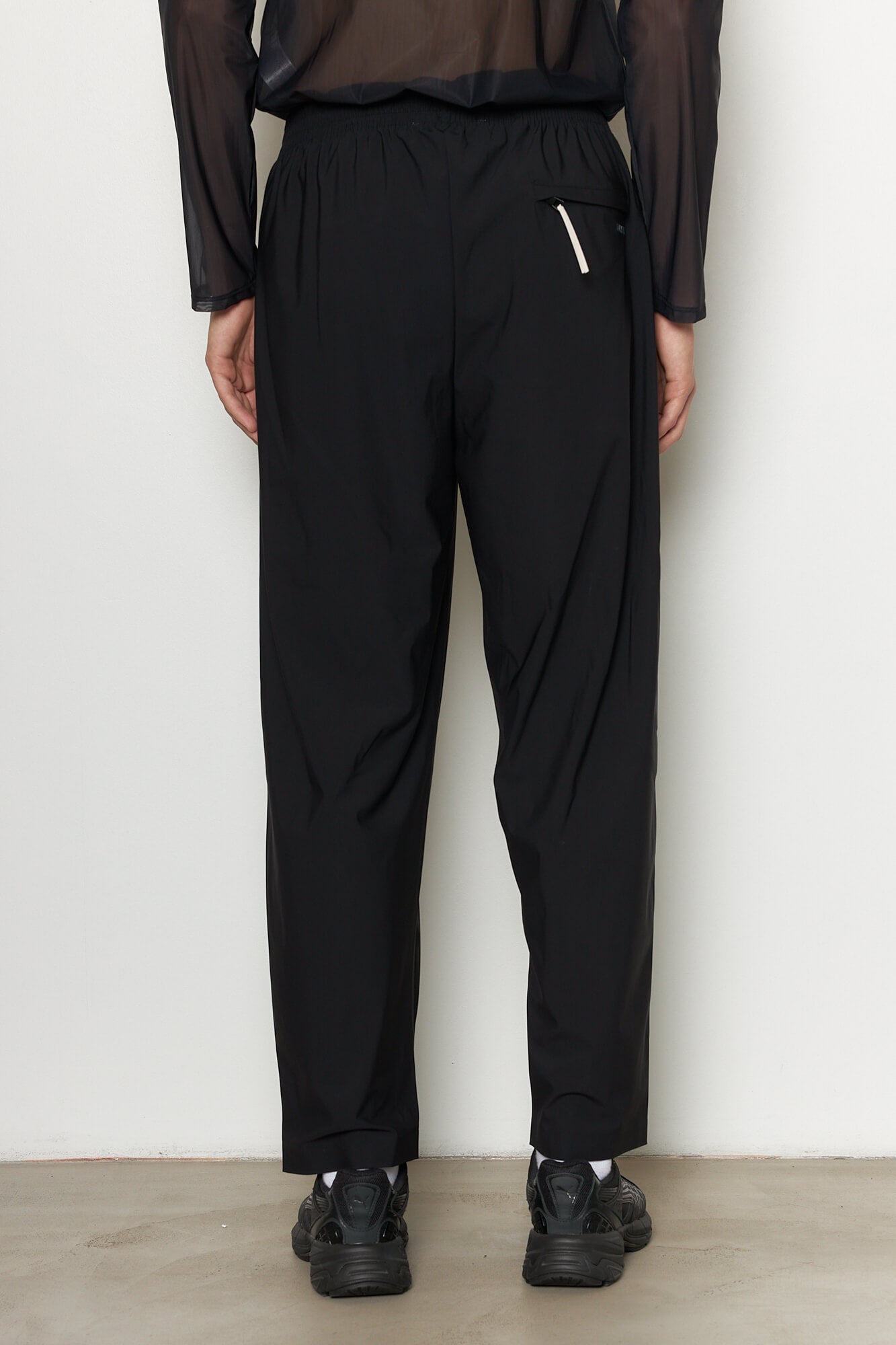 Elastic Tech Pants Black