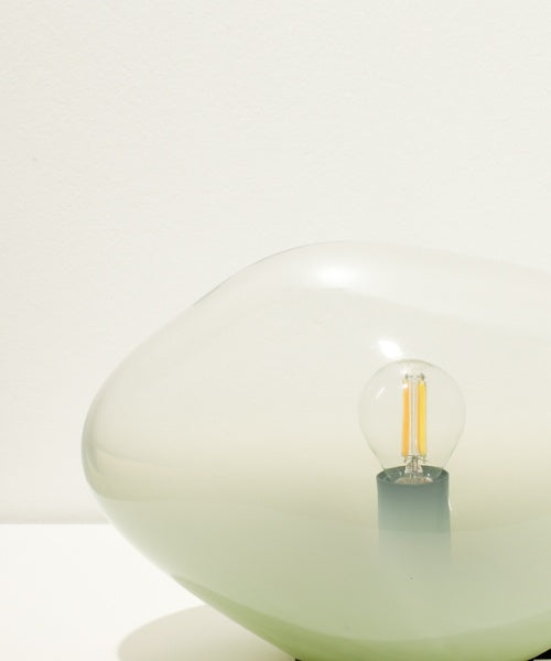 Tischlampe Haumea Convex Salbei Opaque S