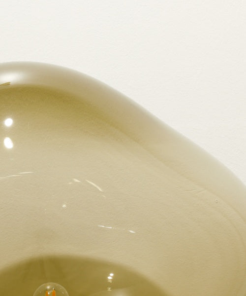 Tischlampe Haumea Convex Silver Smoke XXL