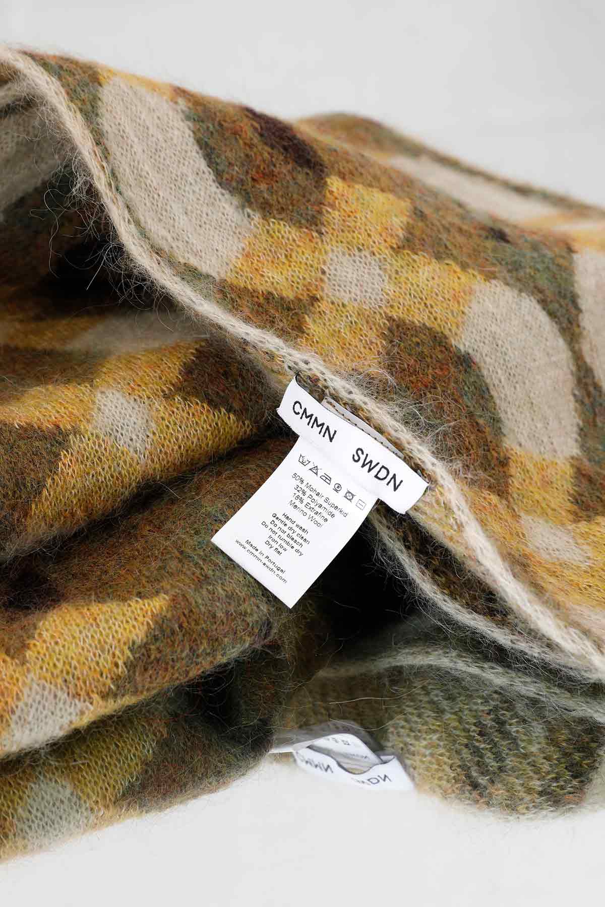 Kit Mohair Scarf Green