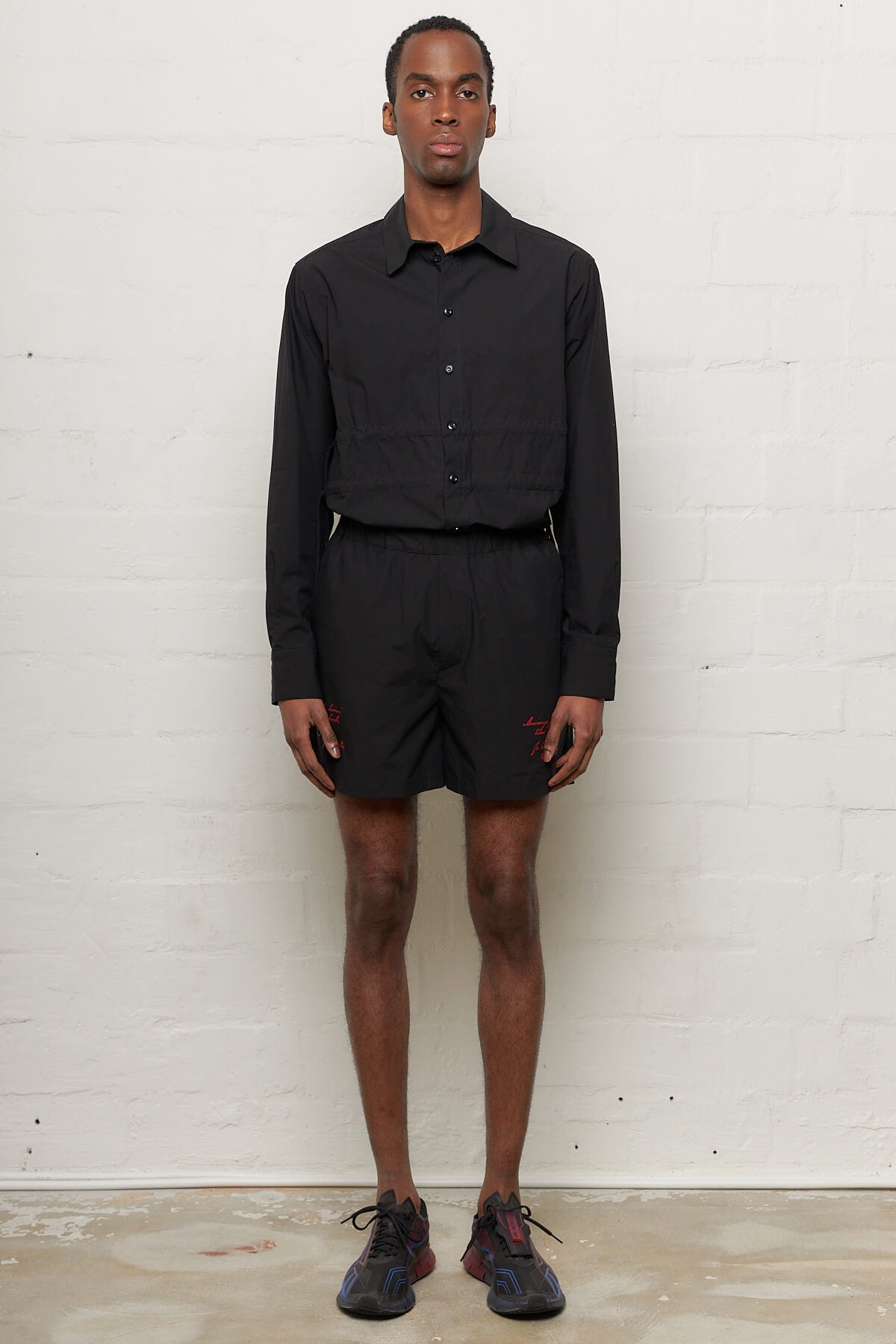Cotton Swim Shorts Black