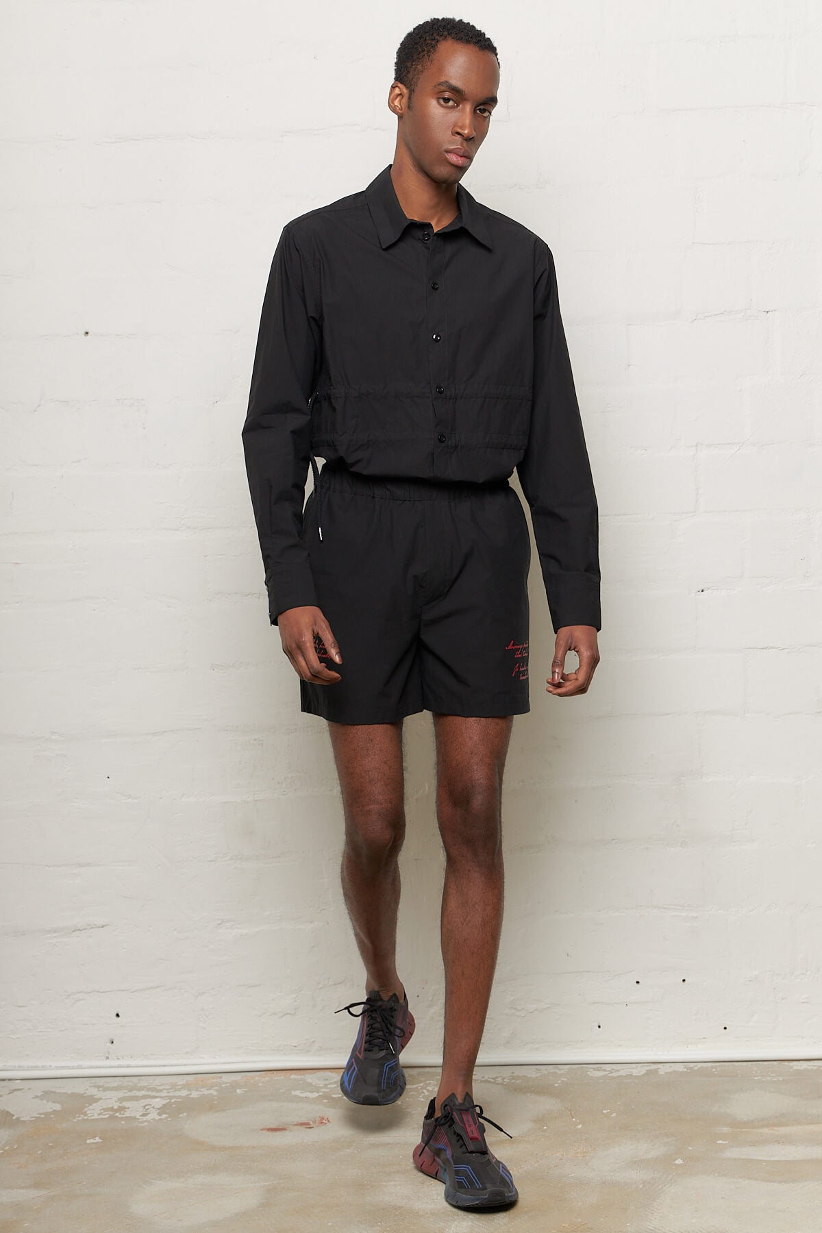 Cotton Swim Shorts Black