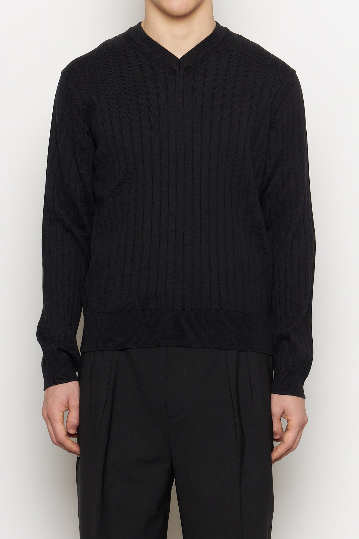 Another Aspect Another Sweater 3.0 Black – wasted hour - concept store ANOTHER ASPECT 26SS sweater 3.0