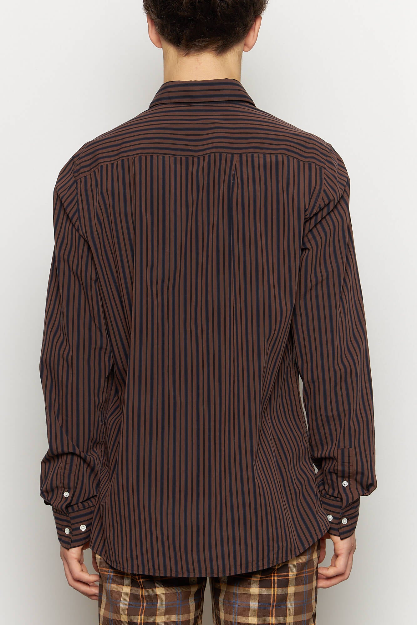Another Shirt 3.0 Brown Black Stripe