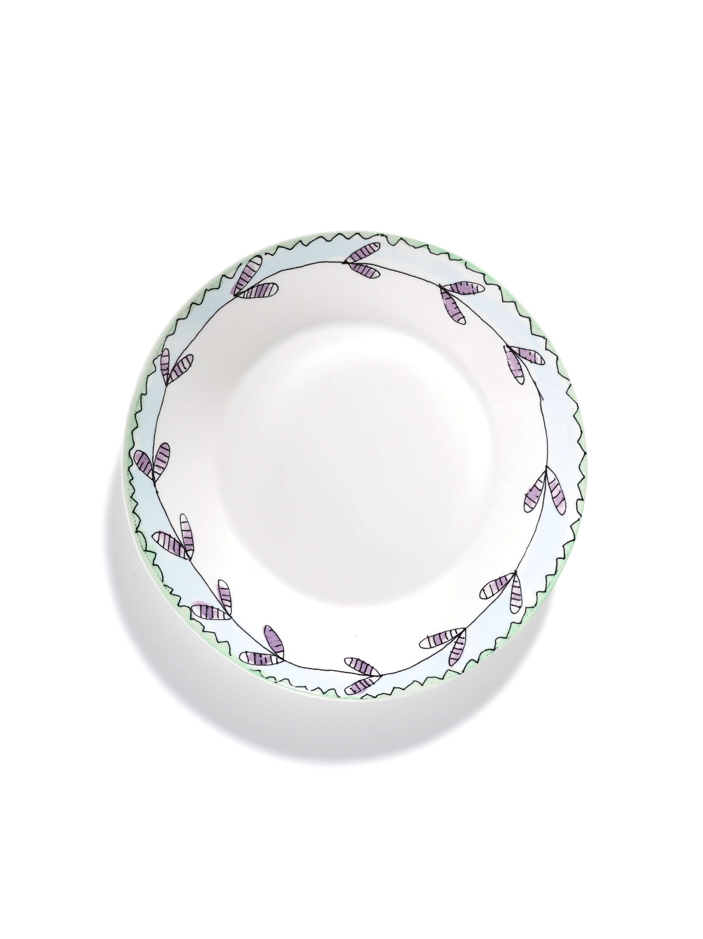 Deep Plate M Blossom Milk Mf