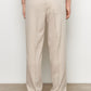 Ezio Beige Wide Leg Pants
