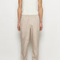 Ezio Beige Wide Leg Pants