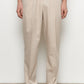 Ezio Beige Wide Leg Pants