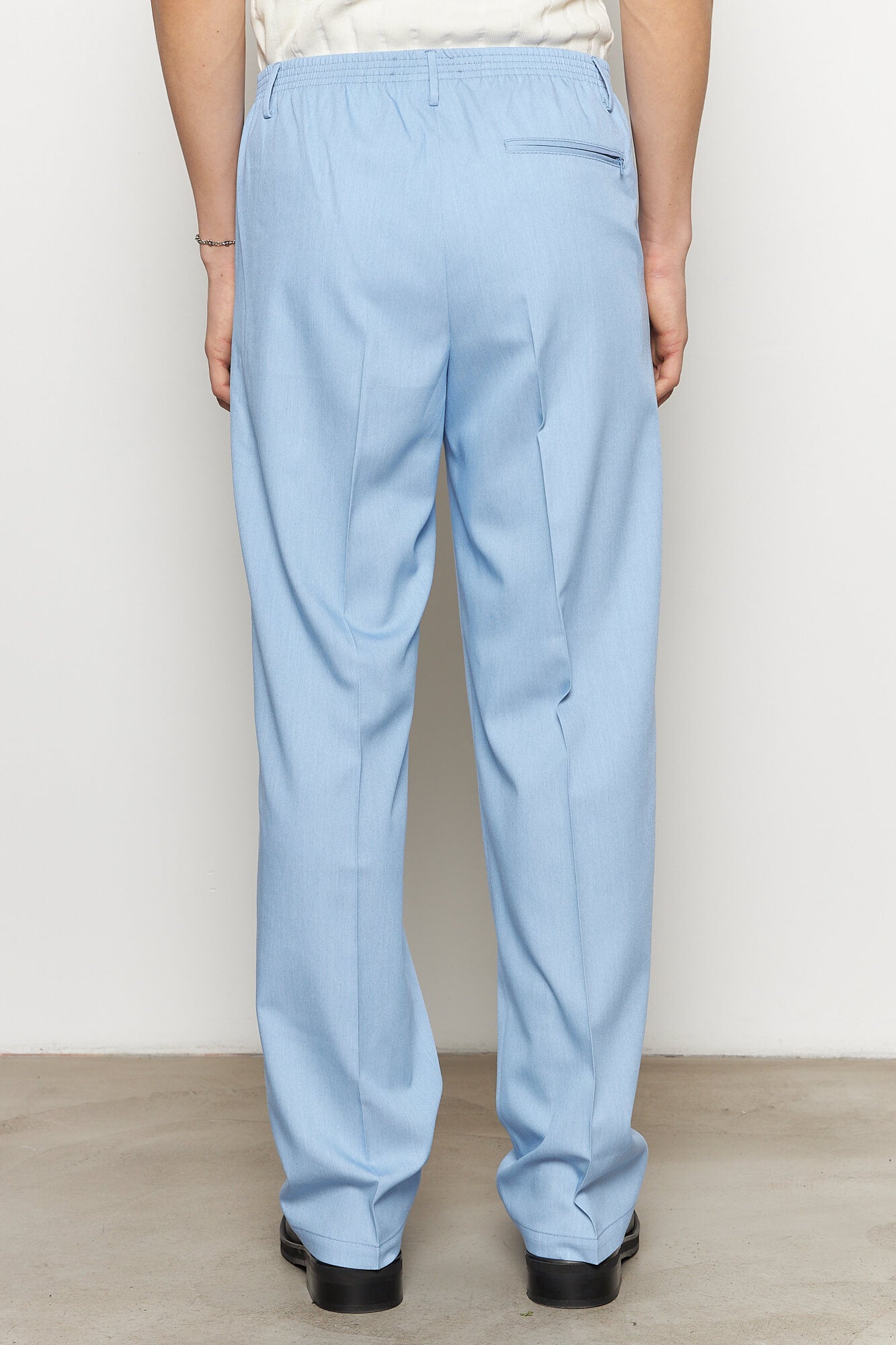 Ezio Light Blue Wide Leg Pants