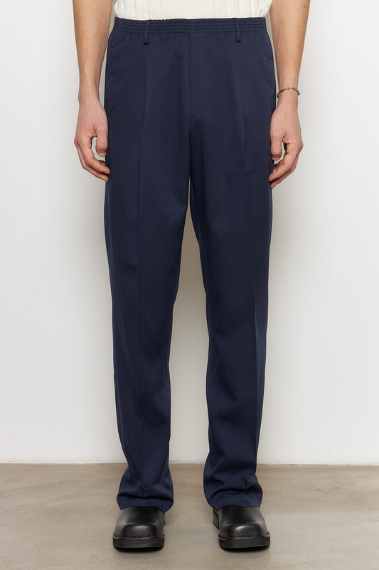 Ezio Navy Wide Leg Pants