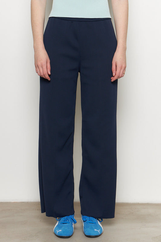 Milan Wide Pants Navy