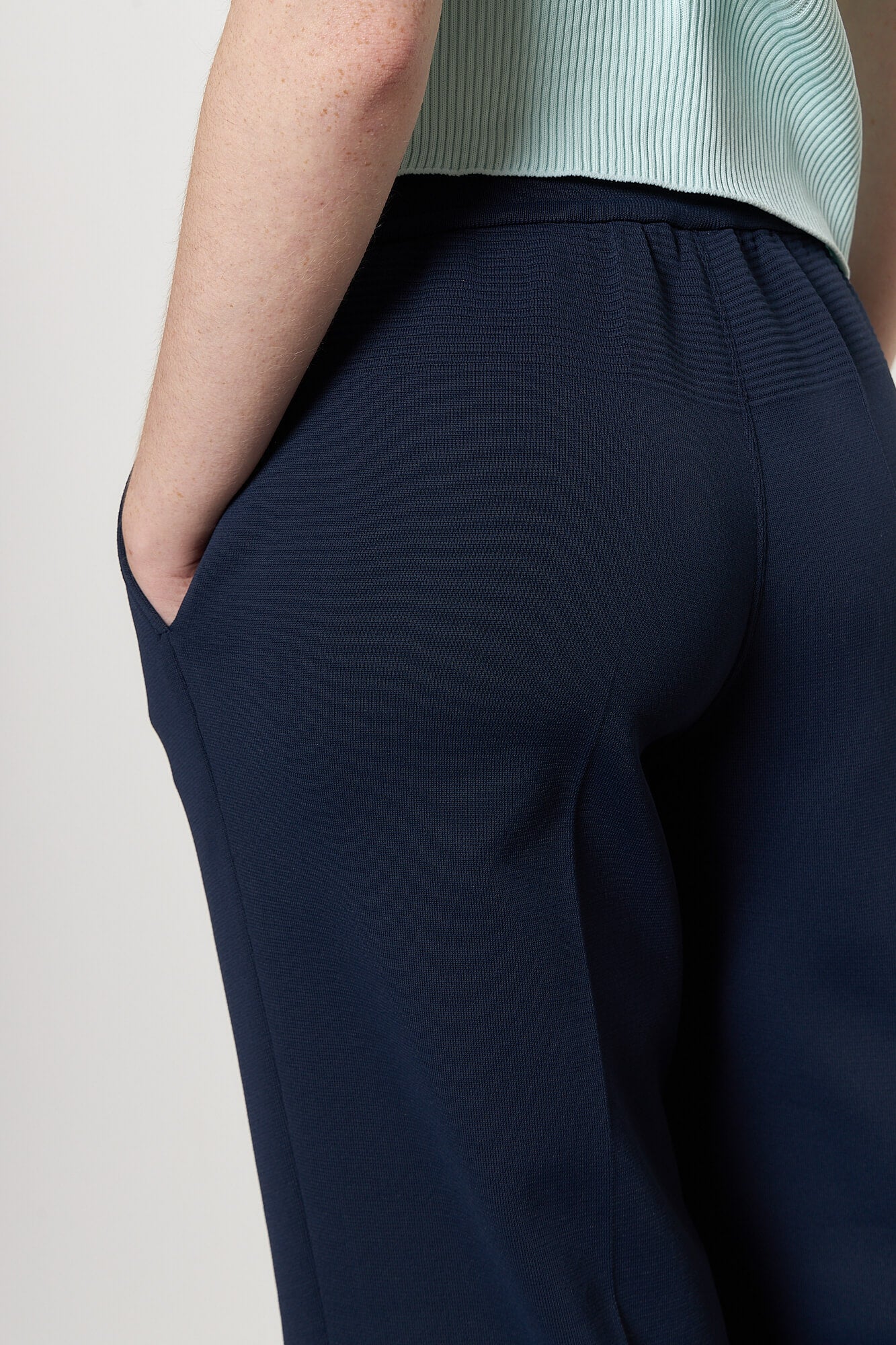 Milan Wide Pants Navy