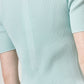 Portrait Short Sleeve Top Aqua