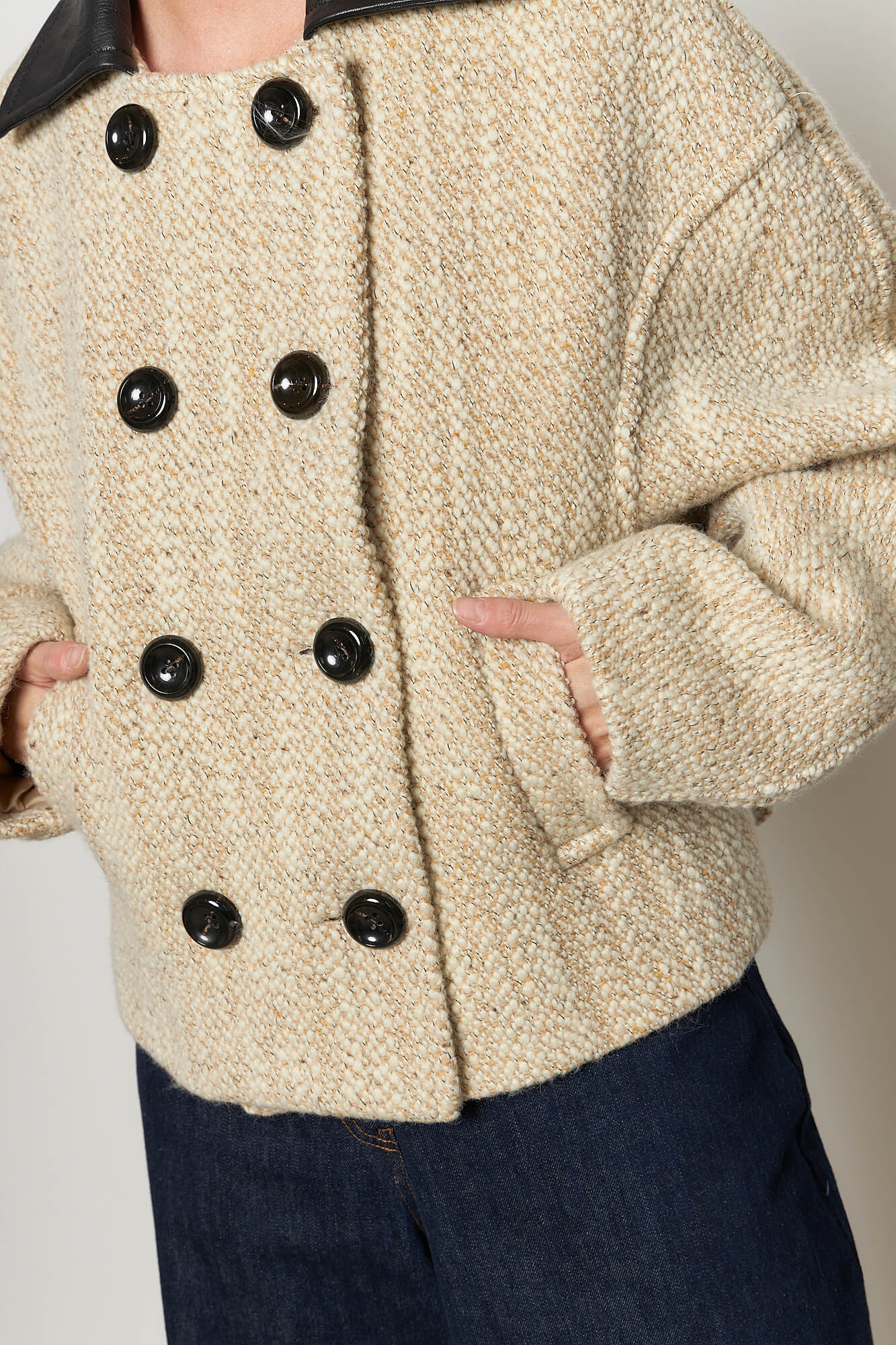 Amani Double Breasted Coat Jacket