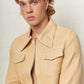 Keith Suede Jacket Summer White