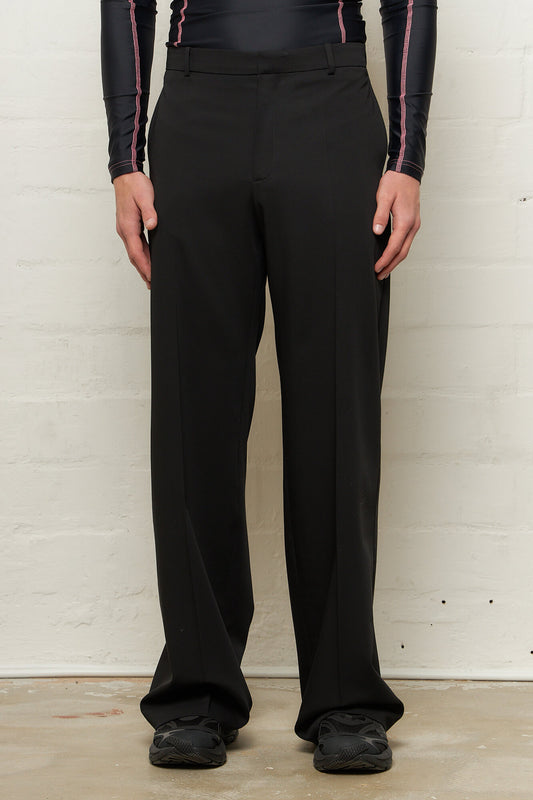 Otto Wide Leg Trousers Black
