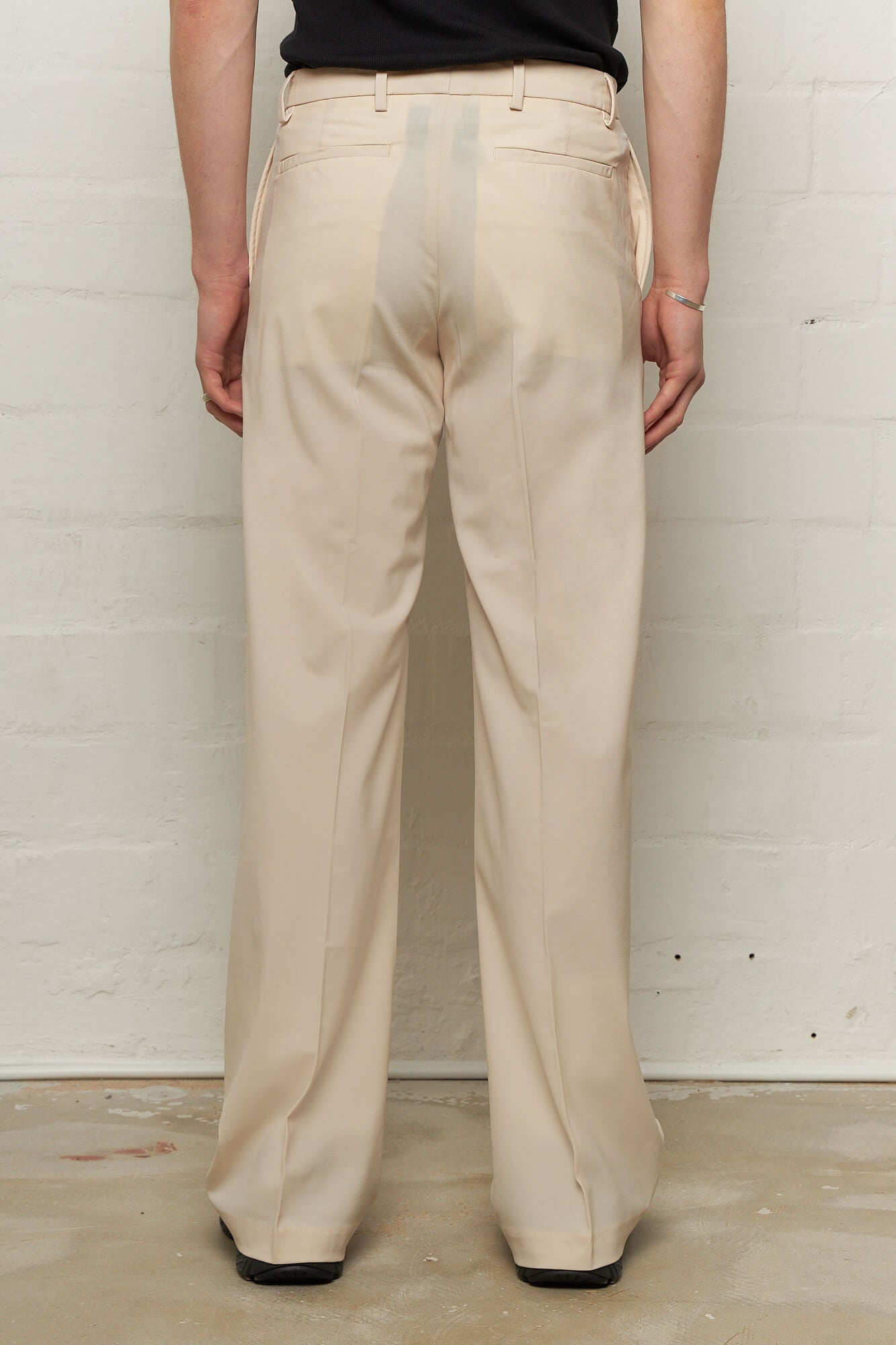 Otto Wide Leg Trousers Cream