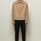 Roger Cropped Mac Coat Desert Beige