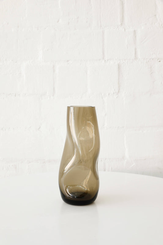 Vase Supernova Mini S Silver Smoke