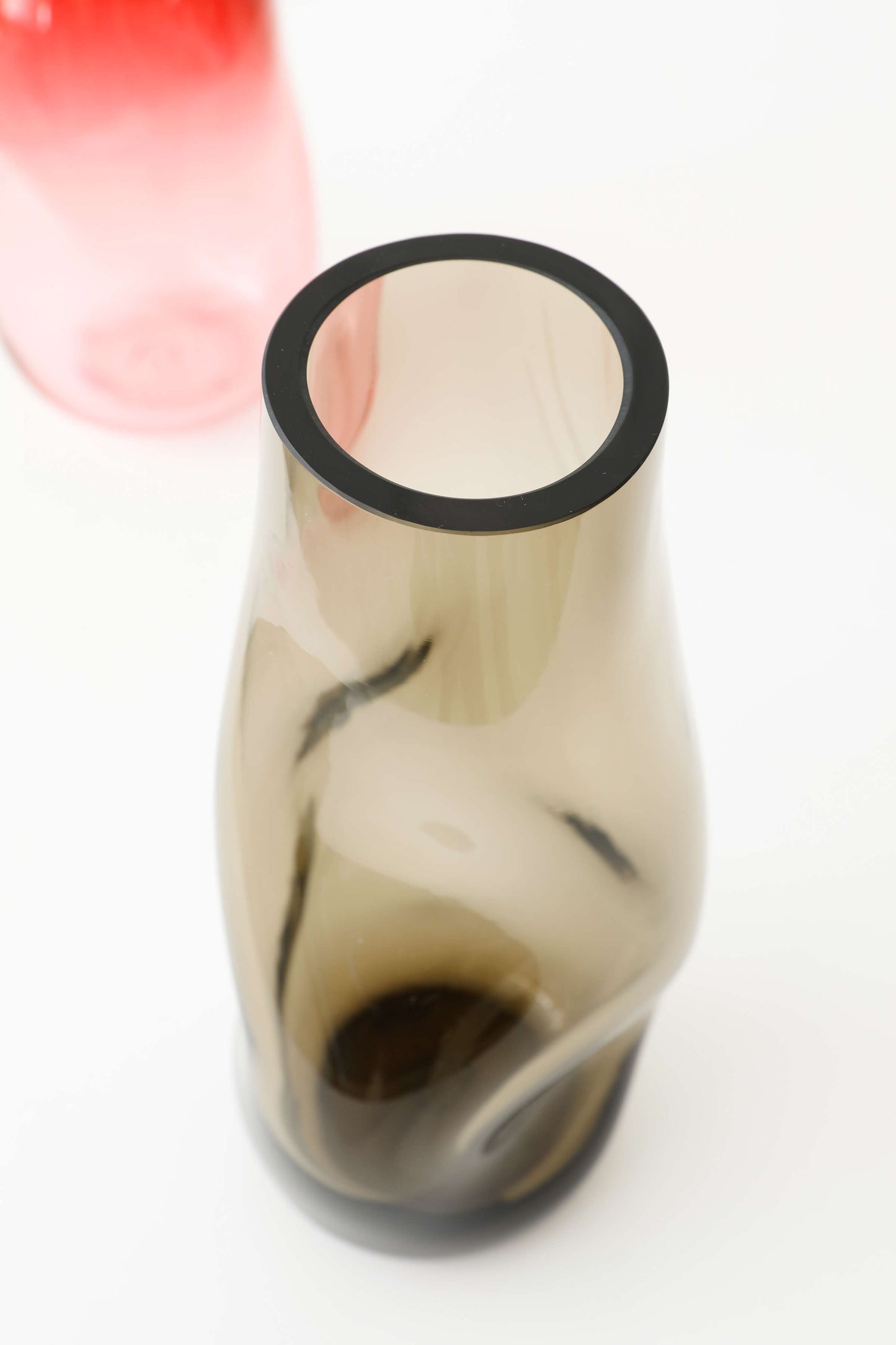 Vase Supernova Mini S Silver Smoke