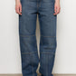 Palerma Biker Pants Blue Denim