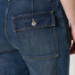 Palerma Biker Pants Blue Denim