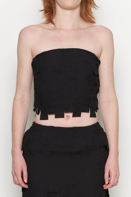 Tobi Black Bustier